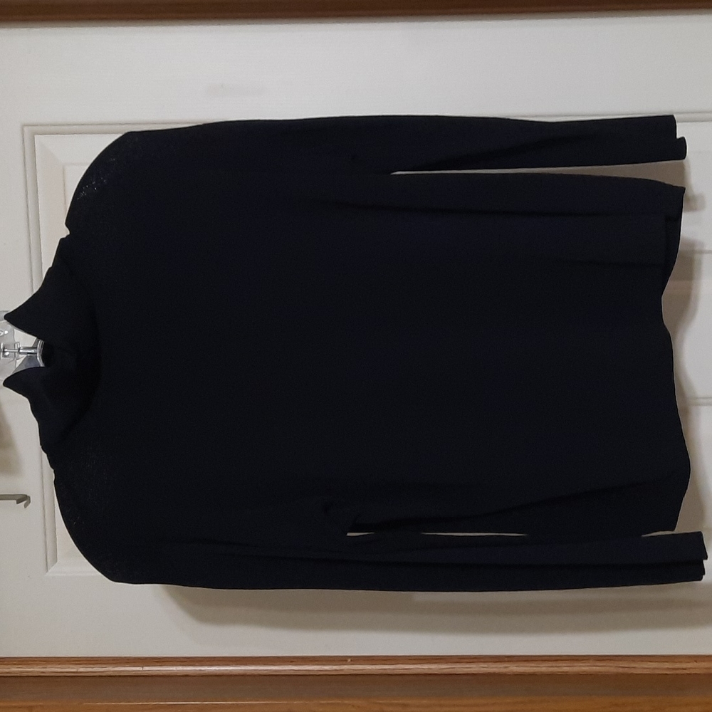 Black turtle neck shirt